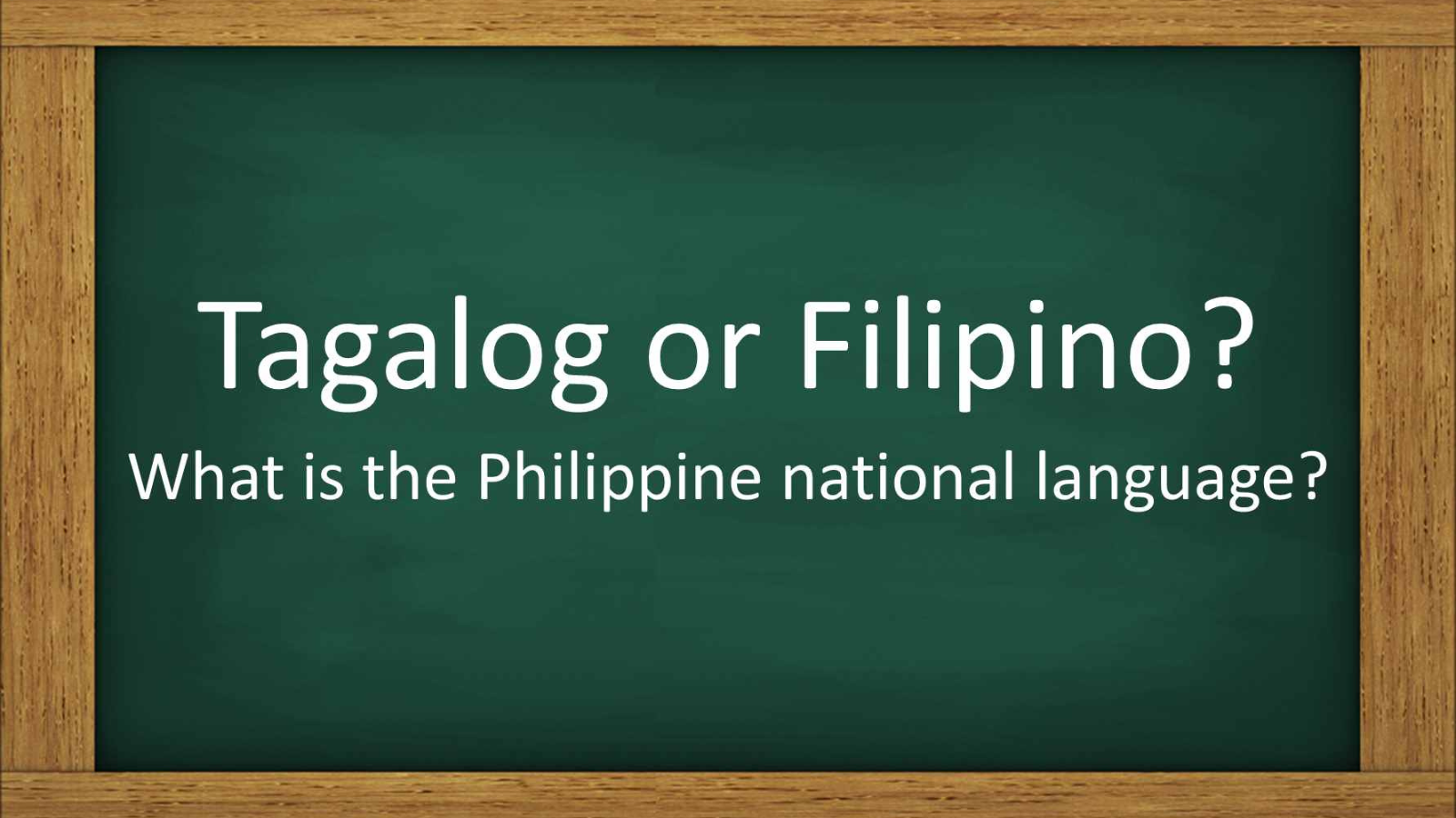 tagalog merupakan bahasa resmi negara